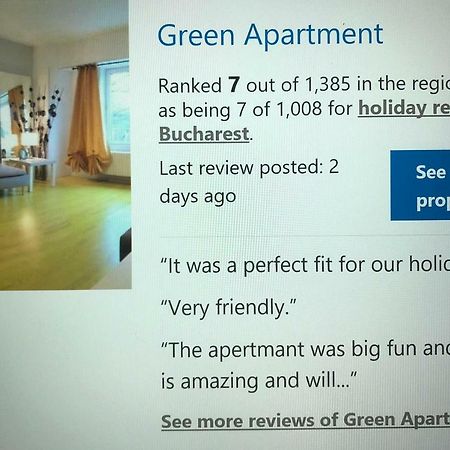 Green Apartment 6 Boekarest Buitenkant foto