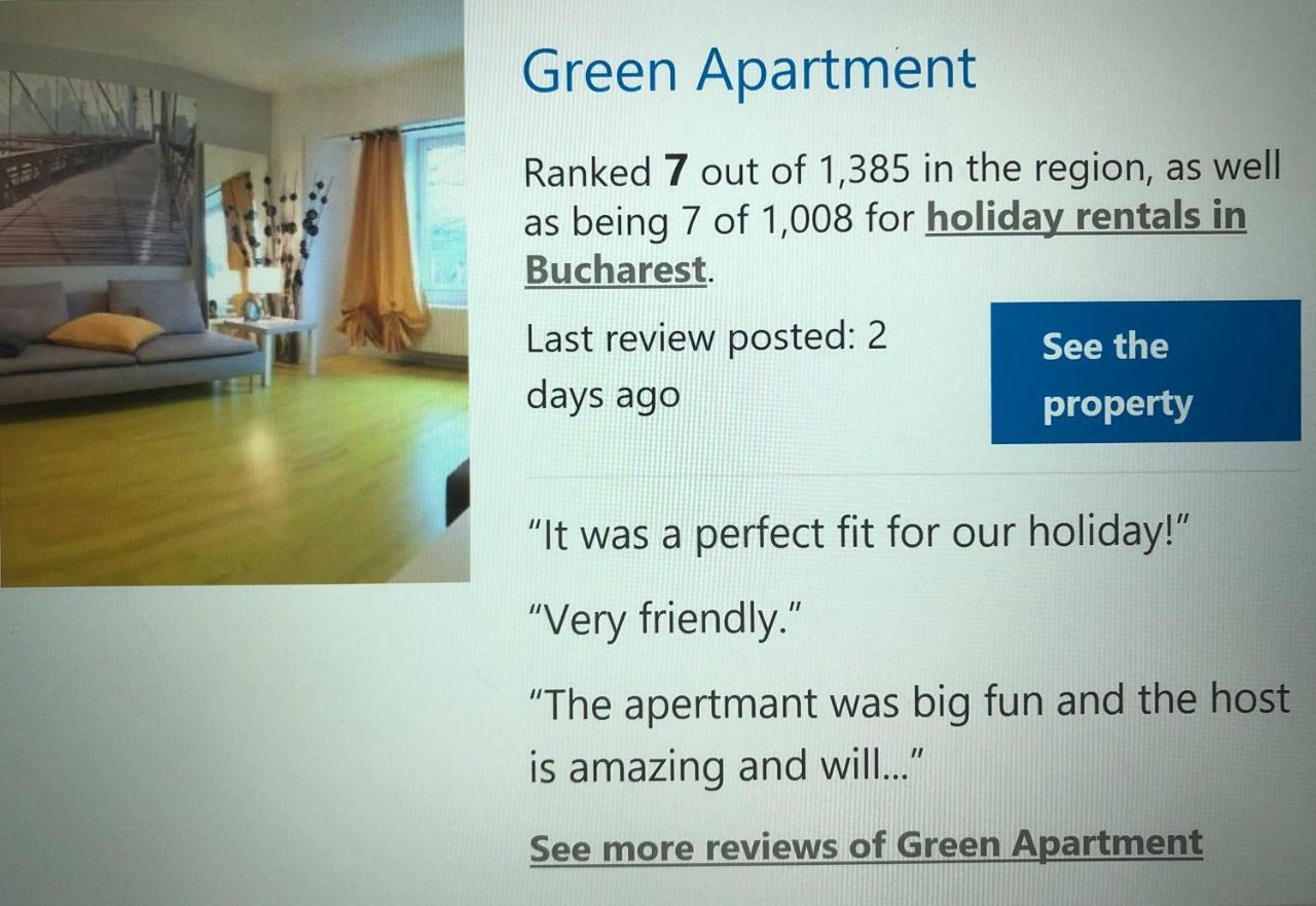 Green Apartment 6 Boekarest Buitenkant foto